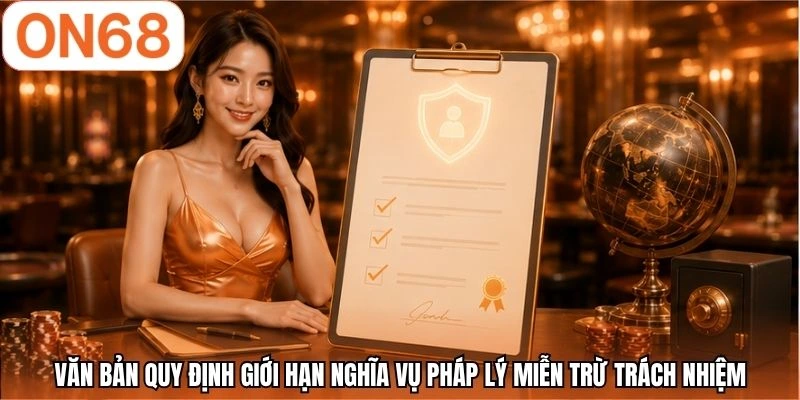 Văn bản quy định giới hạn nghĩa vụ pháp lý miễn trừ trách nhiệm